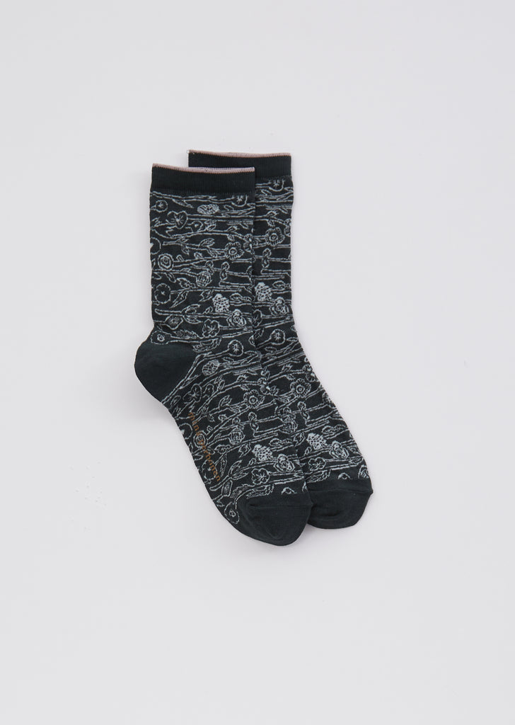 Sieste Socks — Dark Green