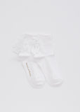 Forest Parade Socks — White
