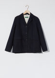 Wool & Linen Carre Felt Jacket
