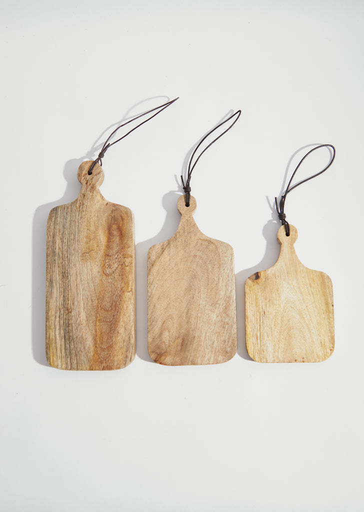 Mango Wood Chopping Board — 9.34" x 3.7"