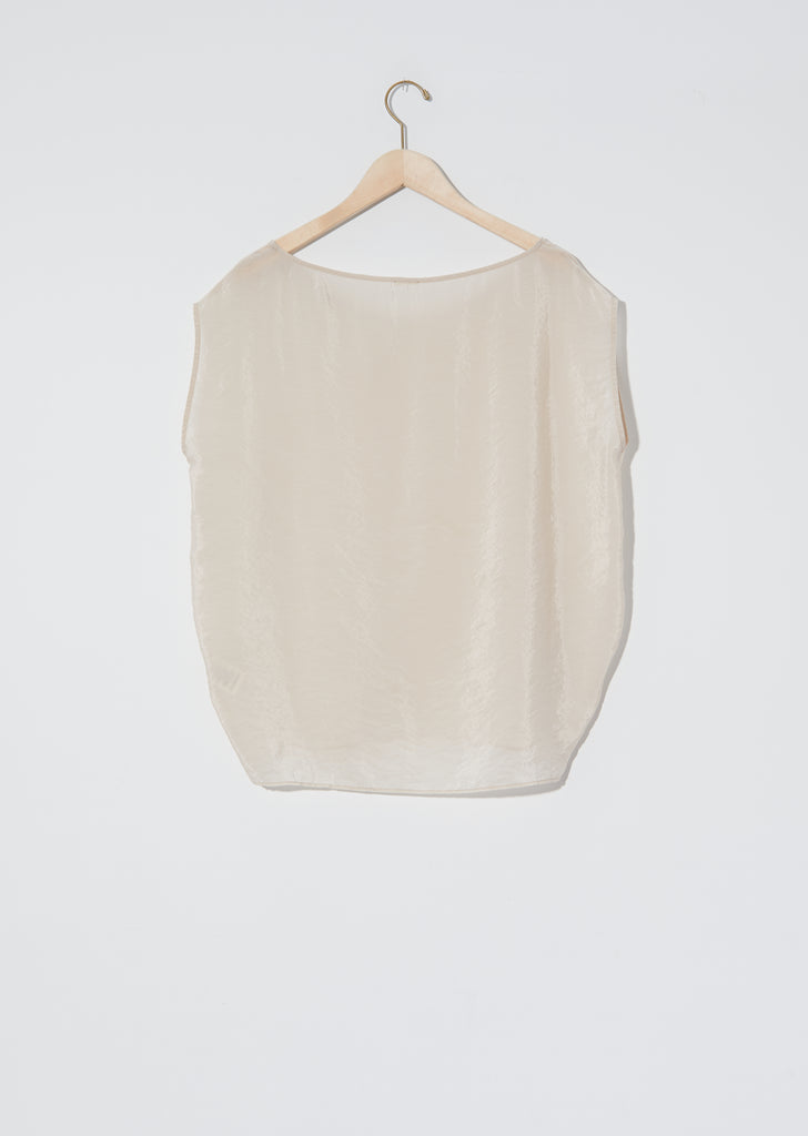 Sleeveless Blouse — Naturale