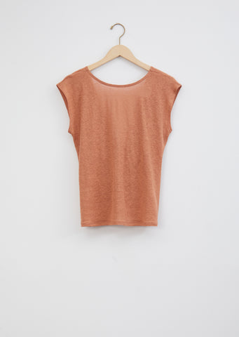 Linen Jersey Back Torchones T-Shirt