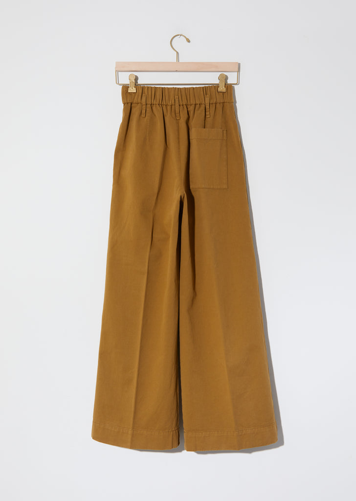 Frosted Cotton Diagonal Pants