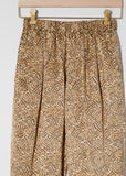 "Eagle Print" Satin Silk Pants