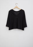 Linen Jersey 3/4 Sleeve T-Shirt