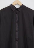 Cotton & Silk Crochet Buttons Shirt