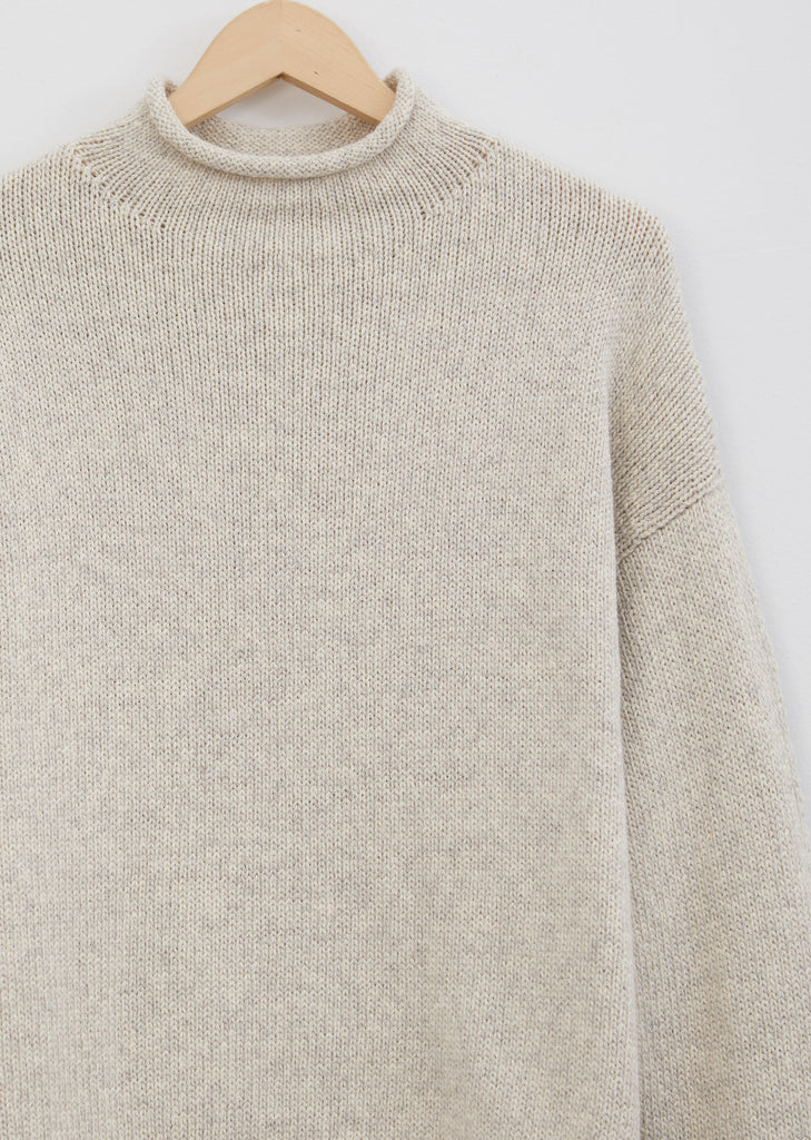 Bateau Rollneck — Marble