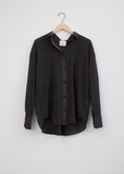 Cotton & Silk Crochet Buttons Shirt