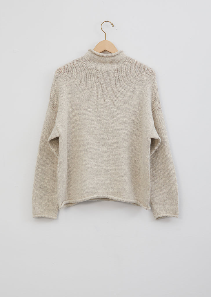 Bateau Rollneck — Marble
