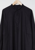 The Botanist Dress — Wool Cashmere Flannel
