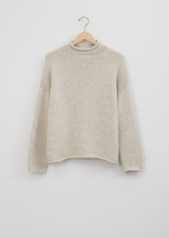 Bateau Rollneck — Marble