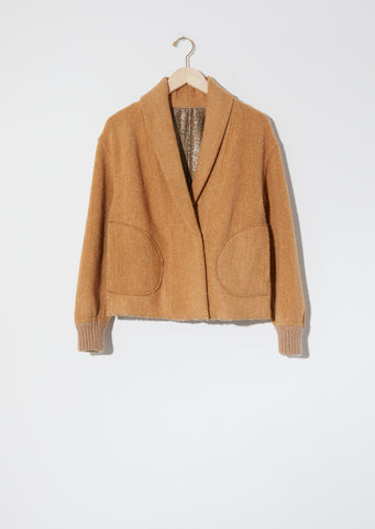 Reversible Wool Lurex Bouclé Jacket
