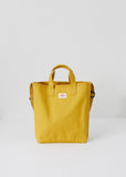 Cotton Canvas Utility Tote — Mustard