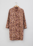 Cotton Blend Printed Trench