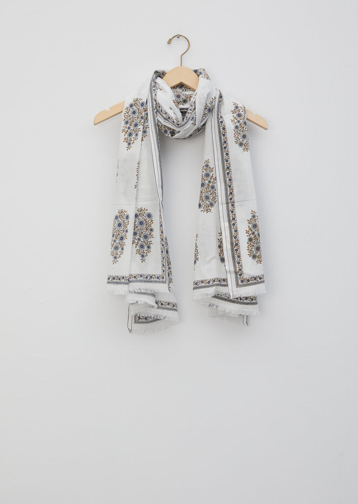 Dutch Blue Paisely Scarf / Pareo