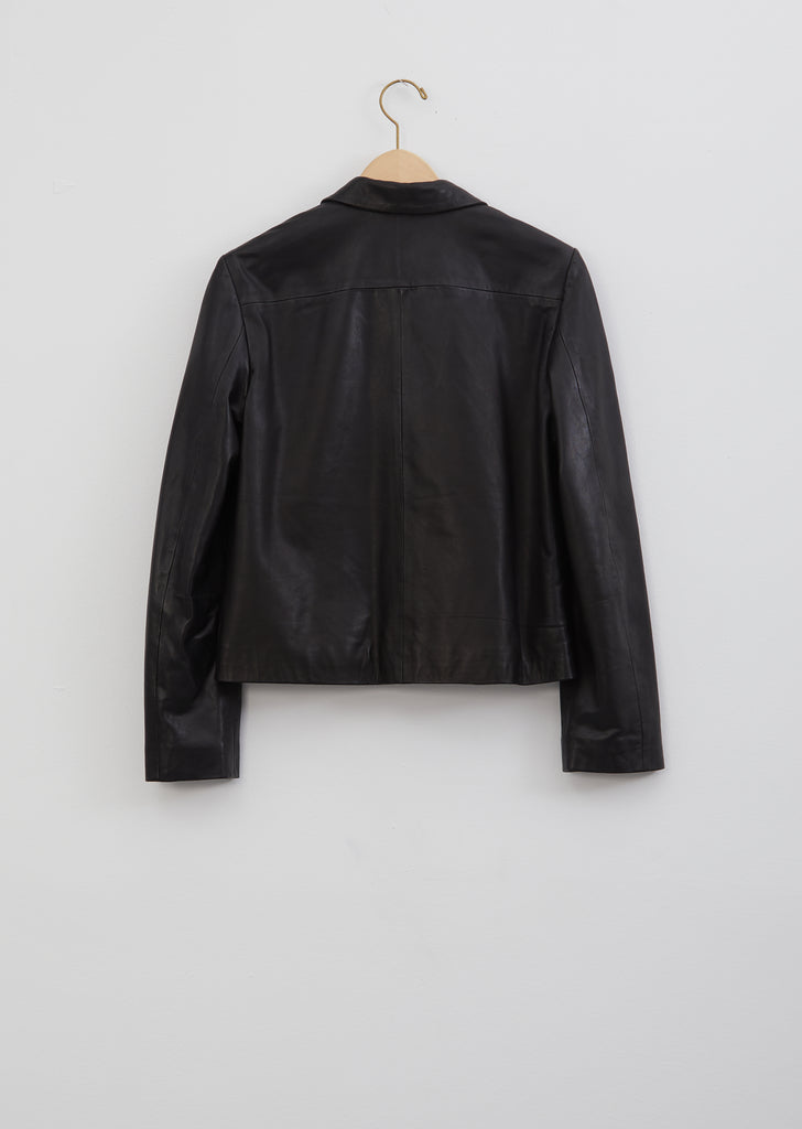 Leather Blazer