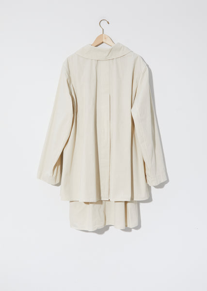 【LEMAIRE】STORM FLAP COAT S Lemaire Storm Flap Coat - Forest | Garmentory