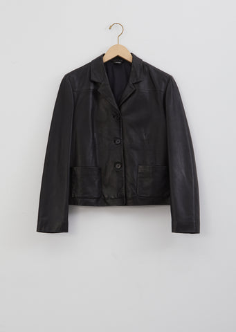 Leather Blazer
