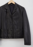 Leather Blazer