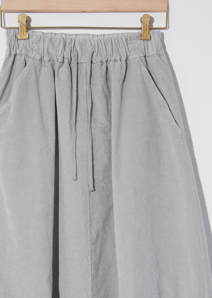 Corduroy Skirt — Oatmeal
