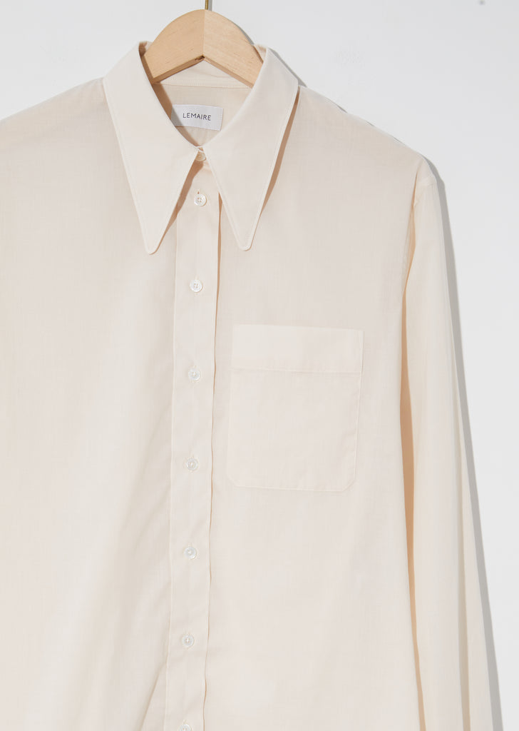 Pointed Collar Shirt
