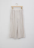 Parisa Creased Linen Culotte Trousers