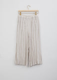 Parisa Creased Linen Culotte Trousers