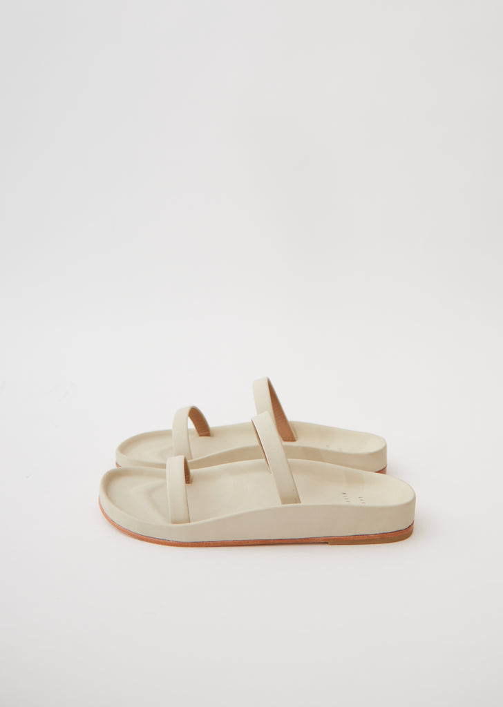 Line Sandal — Bone