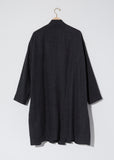 Oversized Wool Coat — Charcoal