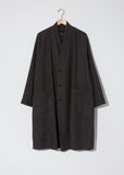 Oversized Wool Coat — Brown