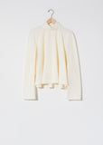 Cotton Maxi Blouse — Chalk