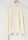 Cotton Maxi Blouse — Chalk