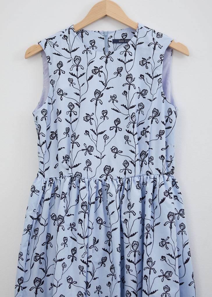 Drissia dress — Blue Flower