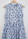 Drissia dress — Blue Flower