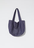 Jute Tote — Denim Navy