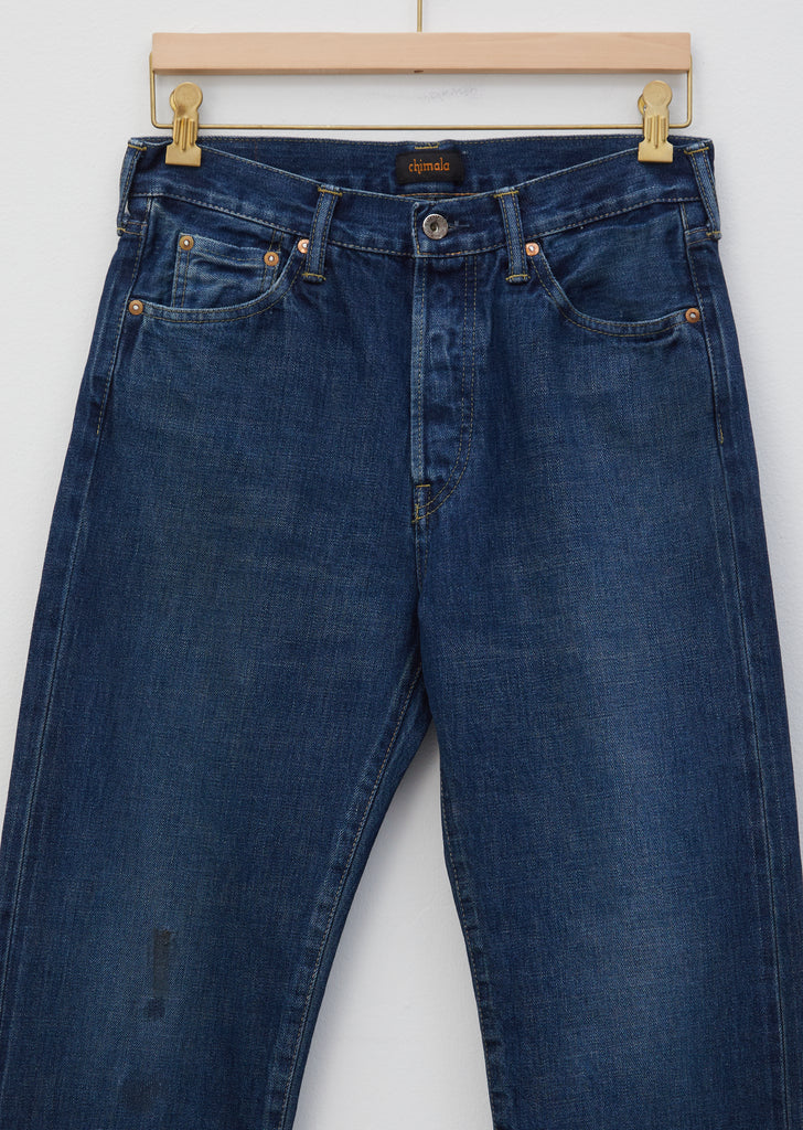 Selvedge Denim Used Ankle Cut Jeans