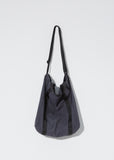 Nylon Top Handle Tote — Deep Grey
