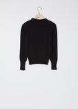 Fitted Sweater — Black