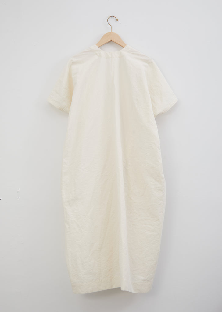Wrap Caftan — Raw White