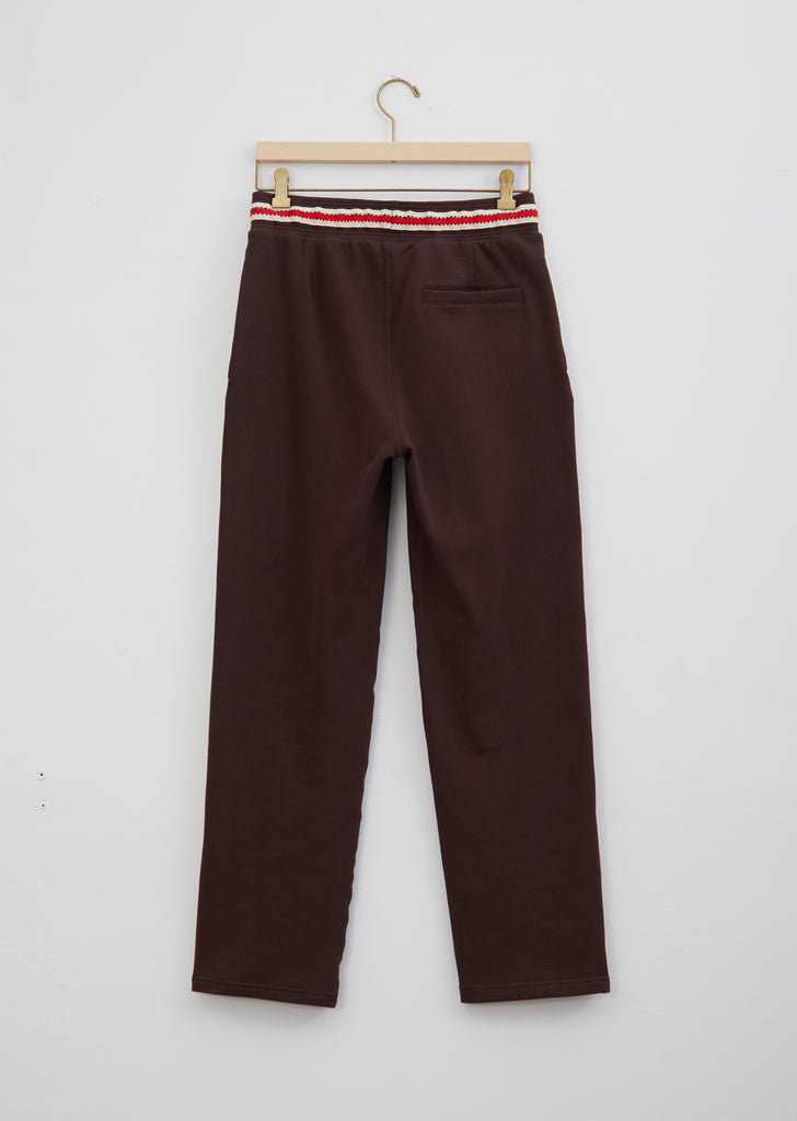 Palms Crochet Stripe Trackpants