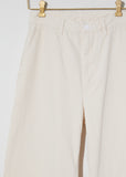 Women's Cotton Serge Work Pants — Ecru