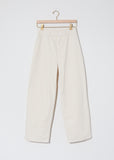 Women's Cotton Serge Work Pants — Ecru