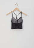 Soft Tulle Black Bralette