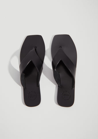 Merine Vacchetta Sandal  — Black