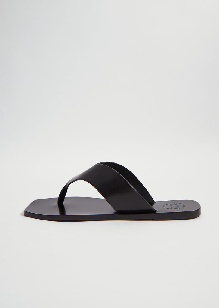 Merine Vacchetta Sandal  — Black