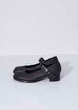 Round Toe Strap Pumps