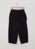 Wool Exposed Pocket Pants