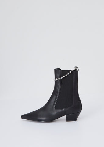 Removable Chain Chelsea Boot