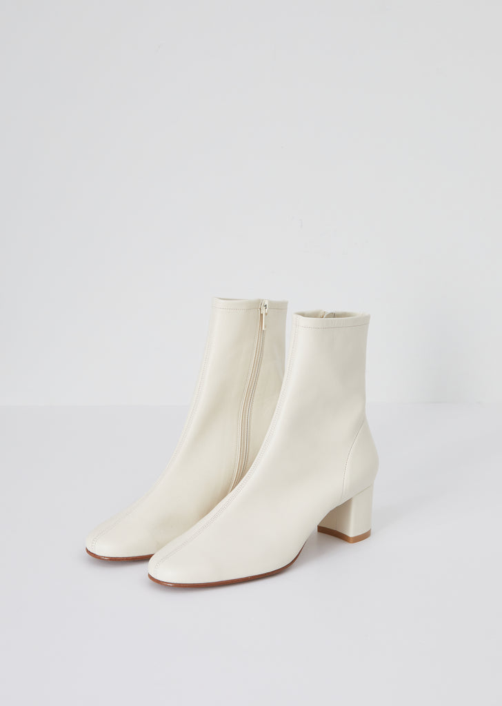 Sofia Ankle Boots — White