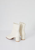 Sofia Ankle Boots — White